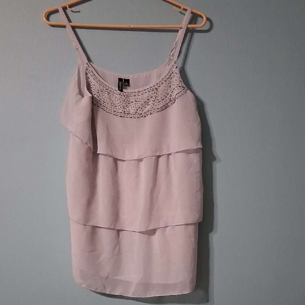 Relativity Silver And Grey Layered Camisole Sz S Check Last Photo For True Color
